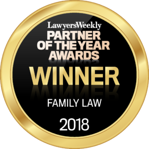 Lawyers Weekly Partner of the Year 2018 - Winner - Family Law