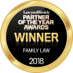 Lawyers Weekly Partner of the Year 2018 - Winner - Family Law