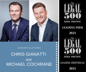 KHQ Lawyers - Legal 500 Asia Pacific 2021