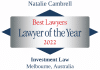 Best Lawyers in Australia - Natalie Cambrell - KHQ Lawyers - Investments Law - 2022