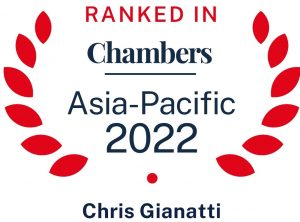 KKHQ Lawyers - Chris Gianatti - Chambers Asia Pacific 2022 - Employment Law